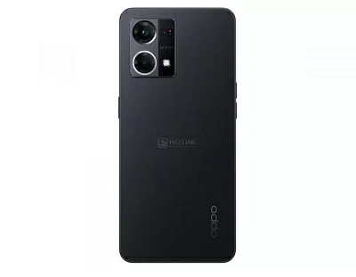 Смартфон OPPO Reno7 CPH2363, 6932169307420 6.43"(2400x1080) NFC Cam (64+2+2/32) Snapdragon 680 2.4ГГц(8) (8/128)Гб A12 4500мАч Черный (Cosmic Black)