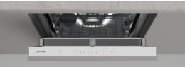 Встраиваемая посудомоечная машина Gorenje GV523E10WE,  узкая, ширина 44.8см, полновстраиваемая, загрузка 11 комплектов, серебристый