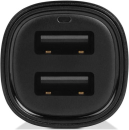 Автомобильное зарядное устройство TTEC 2CKS31DS USB-A c кабелями Lightning и USB-C. Цвет: черный
