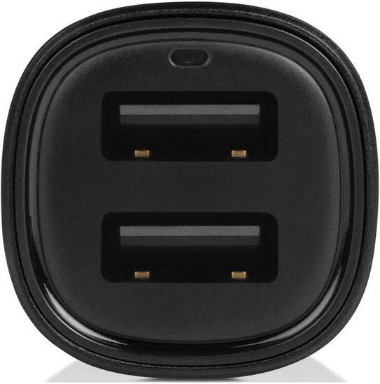 Автомобильное зарядное устройство TTEC 2CKS31DS USB-A c кабелями Lightning и USB-C. Цвет: черный
