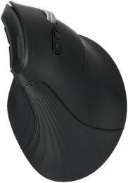 Беспроводная компьютерная мышь вертикальная UGREEN MU008S 85081 Multi-mode Wireless Vertical Mouse 2.4 GHz&BT. Цвет: черный