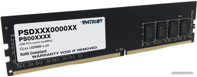 Память DDR4 32GB 3200MHz Patriot PSD432G32002 Signature RTL PC4-25600 CL22 DIMM 288-pin 1.2В single rank Ret