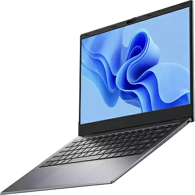 Ноутбук CHUWI GemiBook Xpro 14.1"(1920x1080 IPS)/Intel N100(0.8Ghz)/8192Mb/256SSDGb/noDVD/Int:Intel UHD Graphics/Cam/BT/WiFi/38WHr/war 1y/1.46kg/Grey/Win11Home + мышь
