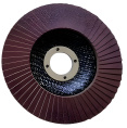 Круг лепестковый торцевой Bivol 125x22.2мм P120 (BVL29125P120) (диаметр: 125 мм, посадочный размер: 22.2 мм, зернистость: 120, шлифматериал: оксид алюминия, обрабатываемый материал: дерево, металл, пластик, основа: стекловолокно, вид: лепестковый, вид шли