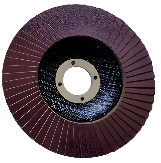 Круг лепестковый торцевой Bivol 125x22.2мм P120 (BVL29125P120) (диаметр: 125 мм, посадочный размер: 22.2 мм, зернистость: 120, шлифматериал: оксид алюминия, обрабатываемый материал: дерево, металл, пластик, основа: стекловолокно, вид: лепестковый, вид шли