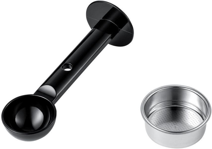 Капсульная кофеварка KitFort КТ-7105-1, 1450Вт, цвет: черный