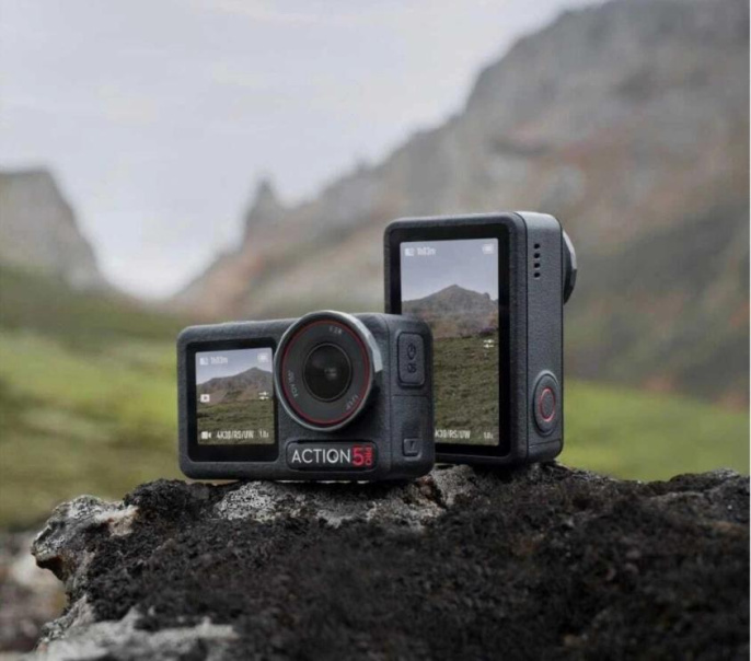 Экшн-камера Dji Osmo Action 5 Pro Standard Combo 1xCMOS 12Mpix черный/черный