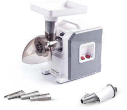 Мясорубка Аксион М43.04 1900Вт белый/серый