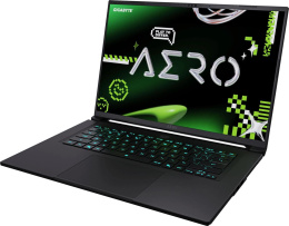Ноутбук Gigabyte Aero X16 1VH Ryzen AI 7 350 16Gb SSD512Gb NVIDIA GeForce RTX 5060 8Gb 16" IPS QHD+ 2560x1600 без ОС black WiFi BT Cam 1VH93KZC93AD