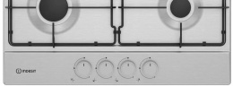 Газовая варочная панель Indesit THPM 641 IX/I, независимая, нержавеющая сталь 869890400130