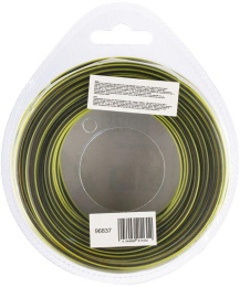 Леска для садовых триммеров DENZEL SkyCutter,  2мм, 15м [96837]
