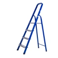 Стремянка STAIRS стальная с алюминиевыми ступенями ЛАЙТ 04 ступени CST04