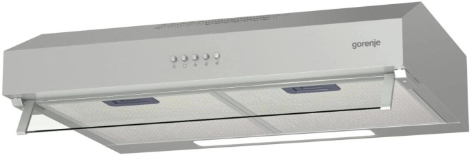 Вытяжка козырьковая Gorenje WHU529EX/M, управление кнопочное, нержавеющая сталь