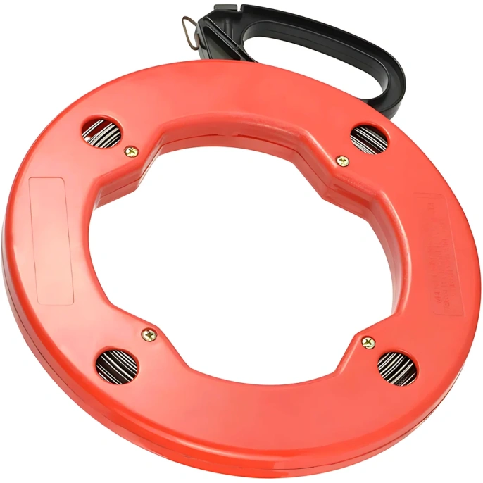 Стальной зонд для протяжки кабеля Electraline малый, 30м, 3x1,3мм 61063