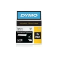 Полиэстерная лента с постоян. клеем Dymo 9 мм, 5.5 м, выдерживает экстрем. темп-ры, черн. на бел. DYMO18482