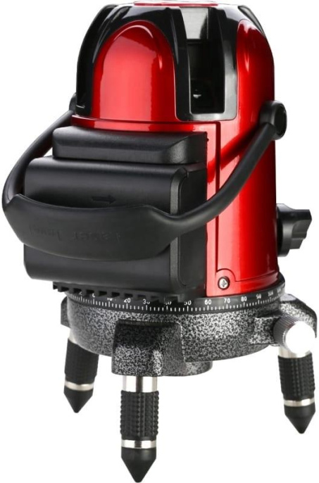 Уровень лазер. Deko LL57 SET 6 2кл.лаз. 635нм цв.луч. красный 5луч. 065-0288