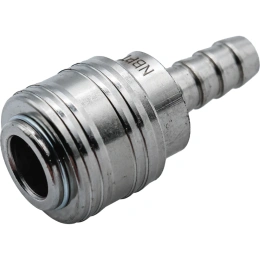 Быстроразъемное соединение (брс) европа штуцер "ёлочка" 10 мм sh сталь NBPT 58824
