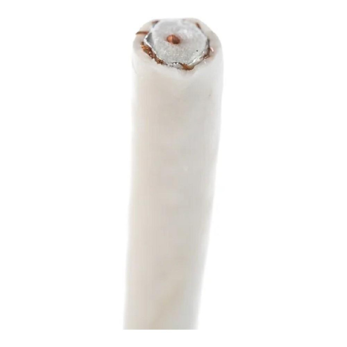 PROconnect 01-2206 Кабель коаксиальный RG-6U, 75Ом, Cu/Al/Cu, 48%, 100м, INDOOR, белый