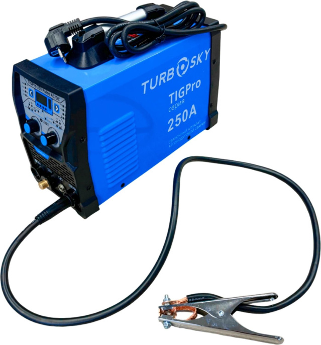 Сварочный аппарат Turbosky TIGPro 250 Pulse MIG-MAG/ММА/TIG 6.0кВт