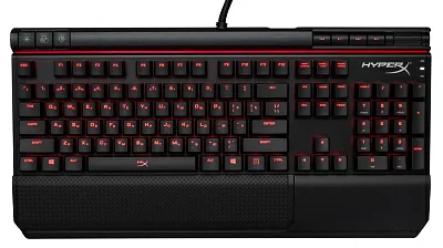 Клавиатура HyperX Alloy Elite RGB CherryMX Blue механическая черный USB Multimedia for gamer LED