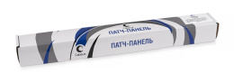 Патч-панель 19" 24 порта RJ-45 UTP 5e Cabeus PL2-24-Cat.5e-Dual неэкранированная