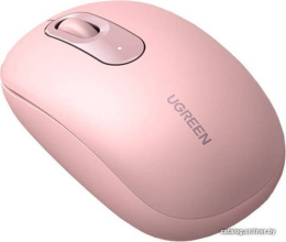 Беспроводная компьютерная мышьUGREEN MU105 90686 2.4G Wireless Mouse. Цвет: вишнево-розовый
