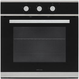 Духовой шкаф электрический Krona Essenza 60 S G2,  56л,  дверца с 3 стеклами,  нержавеющая сталь