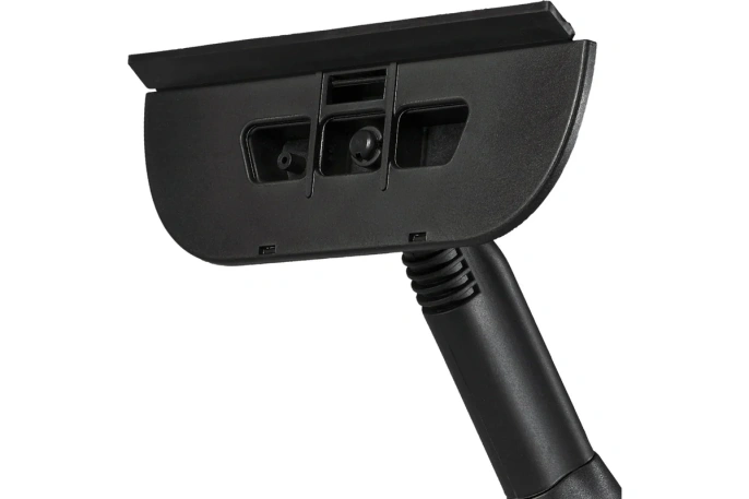 Пароочиститель Bort BDR-2300-R 93722609 напольный, 2100 Вт, объем бачка: 1.5 л, постоянная подача пара: 45 г/мин, время непрерывной работы: 35 мин, горизантальное/вертикальное отпаривание, время нагревания: 360 сек