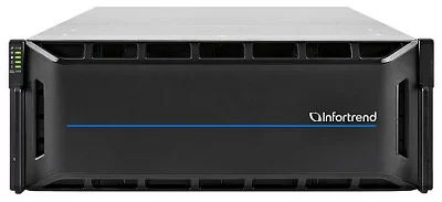 Система хранения данных Infortrend EonStor GS 1000 2U/24x2.5, NAS, block, dual controller,2x12Gb SAS EXP. Port,8x1G iSCSI +2x host board slot(s),4x4GB,2x(PSU+FAN), 2x(SuperCap.+Flash),1xRackmount kit(GS 1024R2CBF-D)