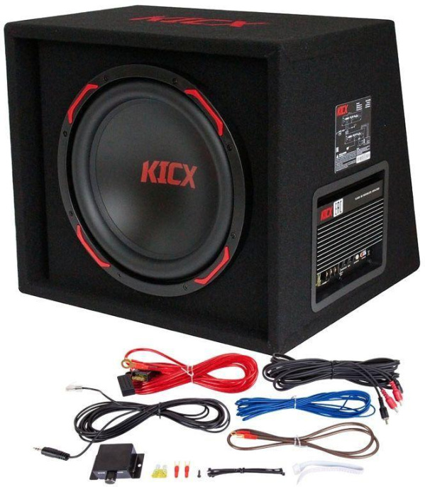 Сабвуфер автомобильный KICX GT311BPA,  активный [2013847]