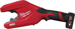 Труборез Milwaukee M12PCSS54-0 (4933498374) (Li-ion, 12В, диаметр труб: 35, 42, 54 мм, скорость без нагрузки: 330 об/мин, 1 запасное лезвие, 1 фиксирующий зажим, 1 масляная трубка, зарядное устройство не поставляется)