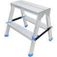Алюминиевая двухсторонняя стремянка LadderBel 2 ступени STR2-AL-2
