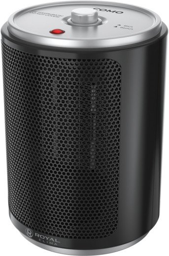 Тепловентилятор Royal Clima Como RFH-CM500DC-BL, 500Вт, 1 режим, черный