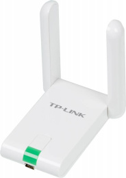 Wi-Fi Сетевой USB-адаптер TP-Link TL-WN822N USB 2.0 Type-A, 802.11n Wi-Fi 4 , до 300 Mbps, антенна 3 dBi, цвет белый , RTL