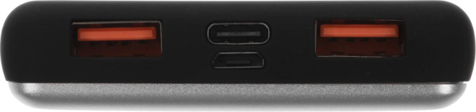 Внешний аккумулятор (Power Bank) Redline PDP-3A,  10000мAч,  серебристый [ут000018984]