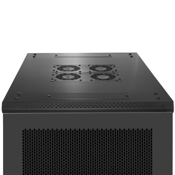 Шкаф телекоммуникационный 19" напольный 42U ExeGate EC-FS-42U.600.1000.V.V.BLACK 19”, 42U, (EX300279RUS)
