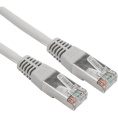 Rexant 18-8002-1 Шнур коммутационный, патч-корд F/UTP RJ45-RJ45, CAT 5e, LSZH серый, 1м