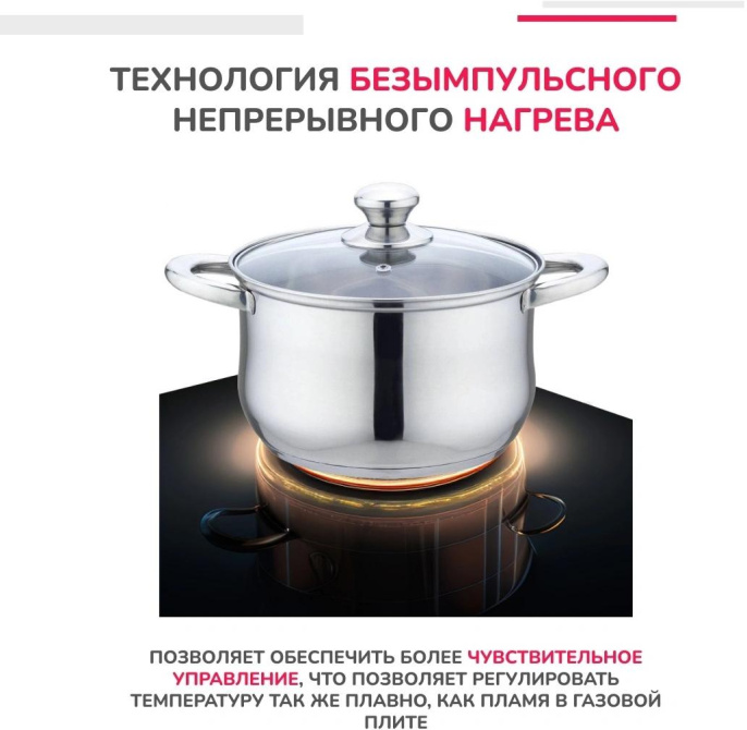 Индукционная варочная поверхность Simfer H30I72S002, конфорок: 2 шт.,  стеклокерамика,  независимая, черный