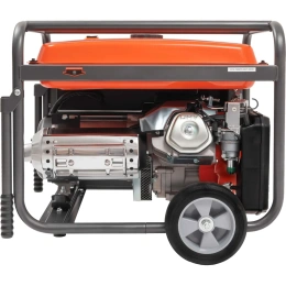 Бензиновый трехфазный генератор Gigant (8 кВт; эл.стартер; ATS; колёса и ручки) GGL-8000Е-3