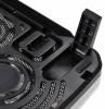Подставка для ноутбука Buro BU-LCP156-B208, 15.6", 355х260х21 мм, 2хUSB, вентиляторы 2 х 80 мм, 560г, черный
