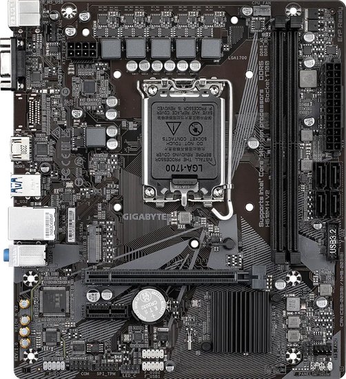 Материнская плата GigaByte H610M H V2 rev. 1.0