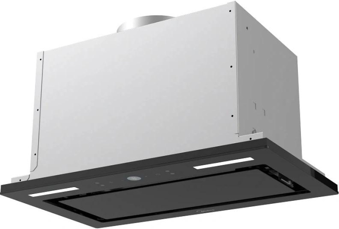 Вытяжка встраиваемая Midea MH60I530GB черный управление: сенсорное 1 мотор