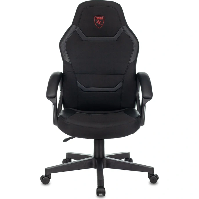 Игровое компьютерное кресло ZOMBIE 10 черный искусственная кожа/ткань ZOMBIE 10 BLACK