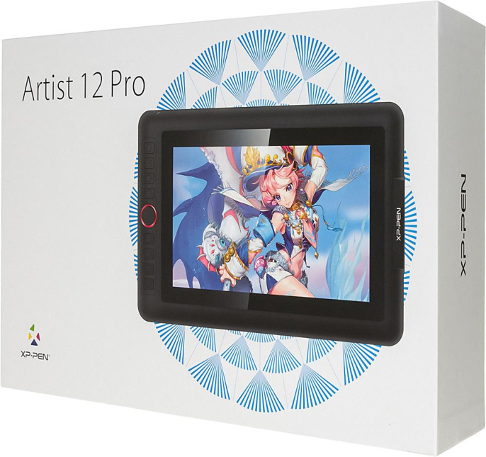 12" Графический планшет-монитор XPPEN Artist 12 PRO FHD IPS, 1920x1080,  черный [jpartist12pro]