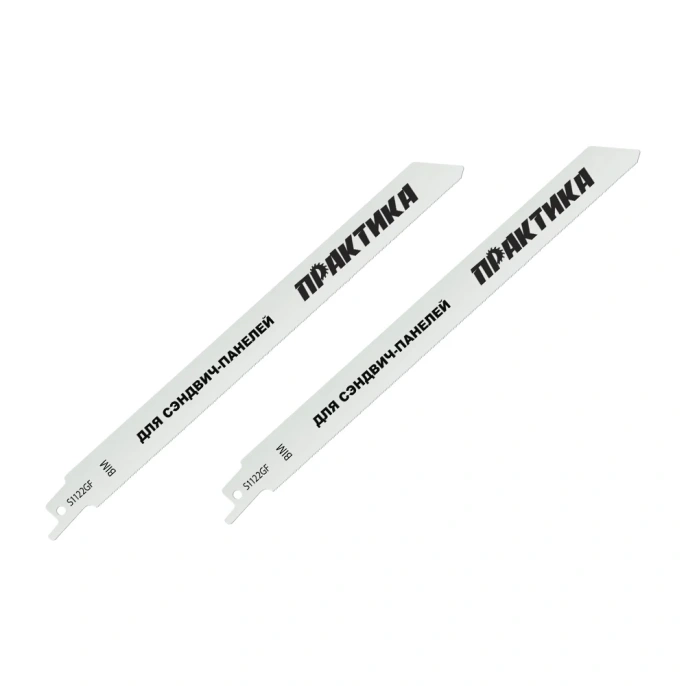 Пилка сабельная для сэндвич-панелей S1122GF (2 шт; 225 мм) ПРАКТИКА 911-260