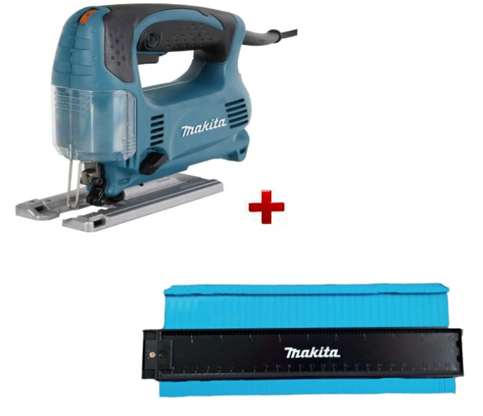 Лобзик электрический MAKITA 4329 в кор. + АКЦИЯ контурный шаблон в подарок