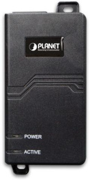 Инжектор PLANET IEEE802.3at High Power PoE+ Gigabit Ethernet Injector - 30W All-in-one Pack POE-163