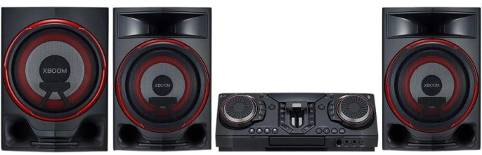 Минисистема LG CL88 черный 2900Вт FM USB BT CL88.DRUSLLX