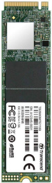 Твердотельный накопитель Transcend SSD MTE110S, 256GB, M.2 22x80mm , NVMe, PCIe 3.0 x4, 3D TLC, R/W 1600/1100MB/s, IOPs 90 000/250 000, TBW 100, DWPD 0.2 12 мес. TS256GMTE110S