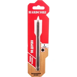 Сверло по дереву перовое с подрезателями (6x152 мм) Hardcore 160615